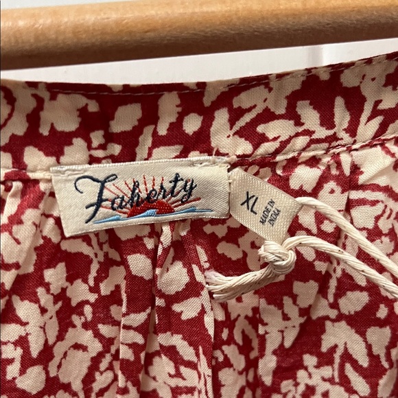 NWT Faherty Carmel Dress-Spice Sunrise Floral - Picture 6 of 9